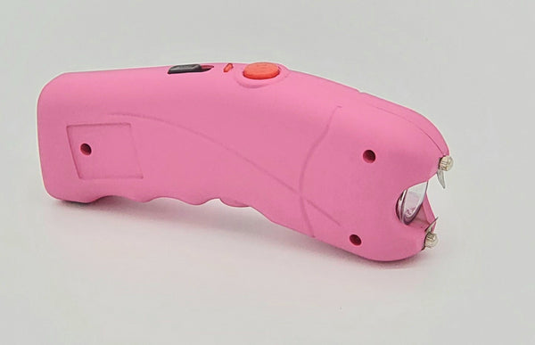 Stun Gun with LED Light ! Black & Pink Cyclone 2.5 Million Volt Rechargeable