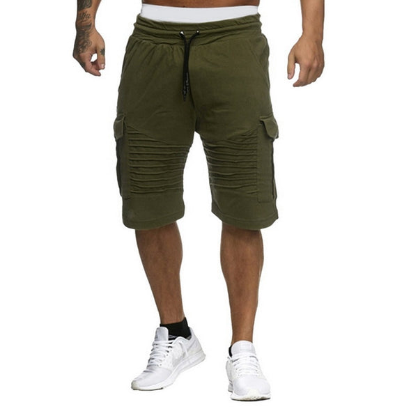 Laamei 2020 New Men Camouflage Shorts Casual Male Hot Sale Military Cargo Shorts Knee Length Mens Summer Short Pants Homme