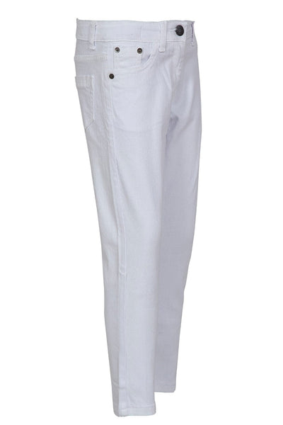 A H White Kids Boys & Girls Skinny Jeans Fashion Stretchy Fit Trouser Pants