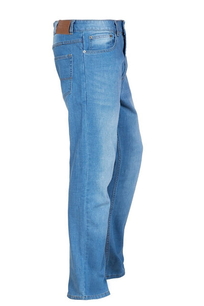Light Blue Big and Tall Starch Denim Authentic Relaxed Fit Jean for Men & Women Comman Comfort