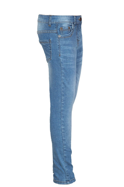 A H Blue Kids Boys & Girls Skinny Jeans Fashion Stretchy Fit Trouser Pants